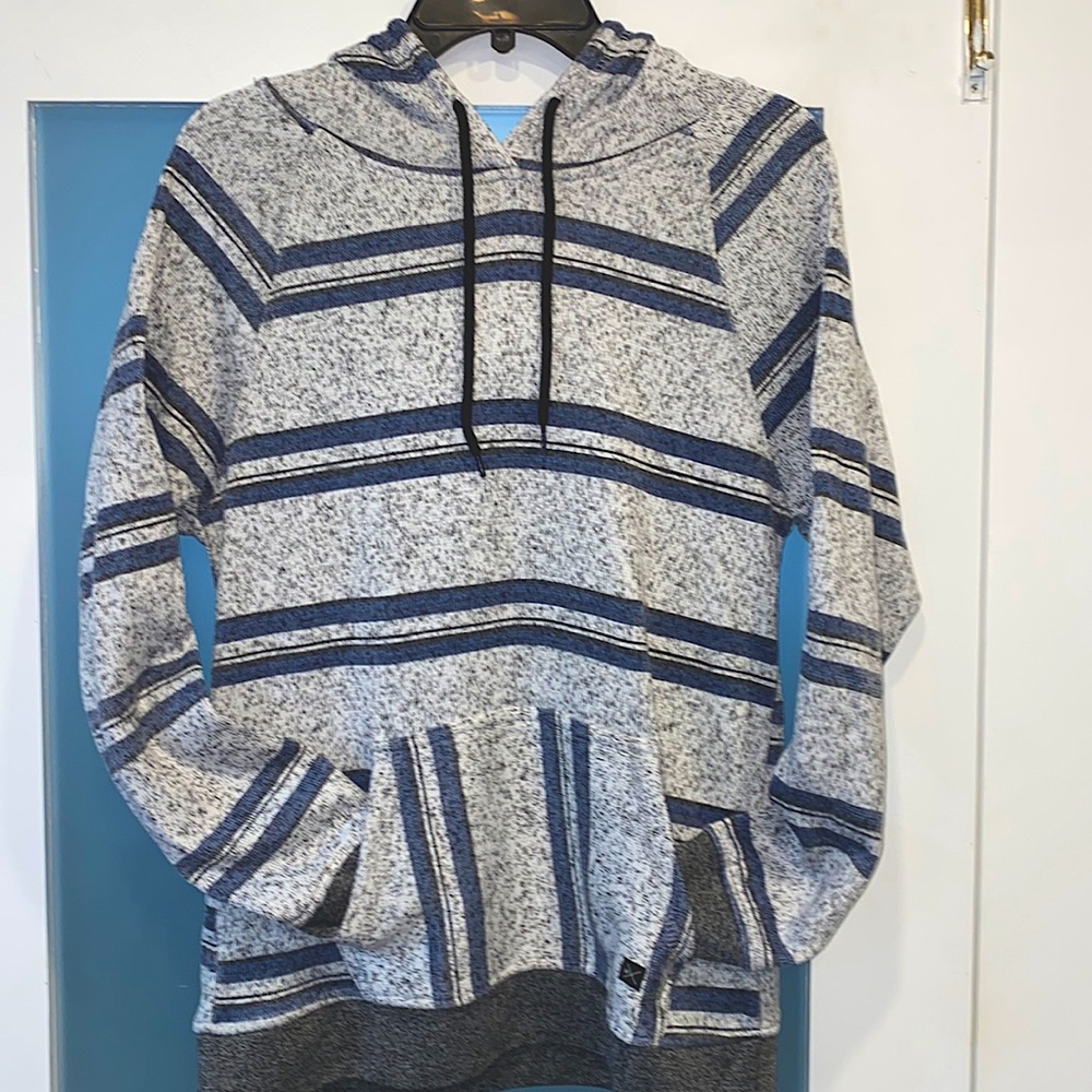 Mens DEPARTWEST hoodie with front pocket, size Mens Small